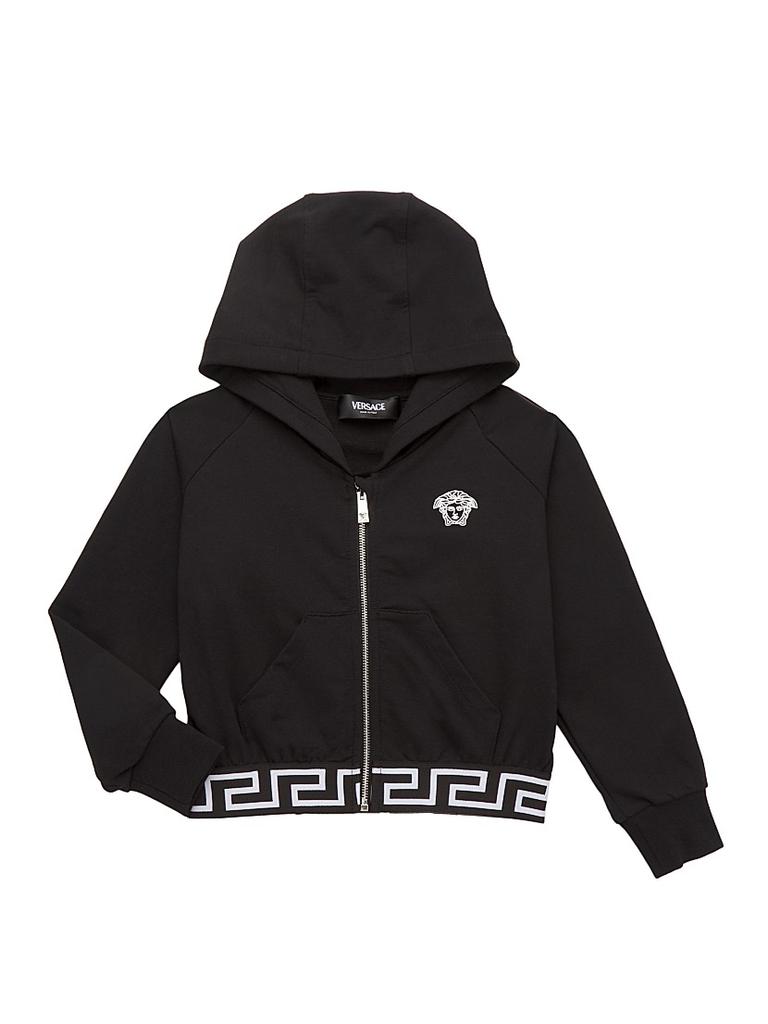 スウェット・トレーナー VERSACE Zip-up sweatshirts V-Emblem Zip Hoodie | VERSACE US