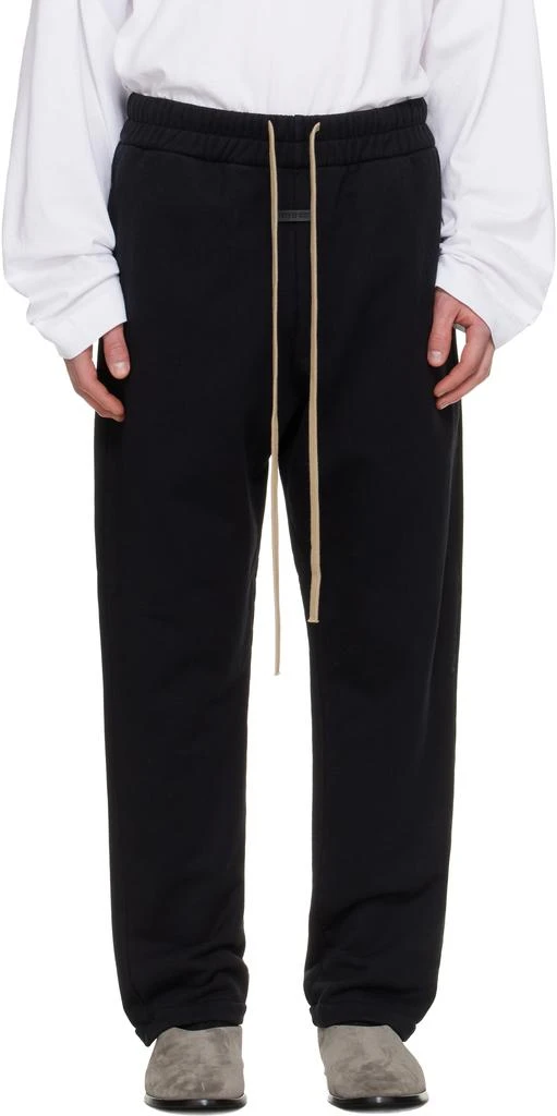Fear of god Black Relaxed Sweatpants 1
