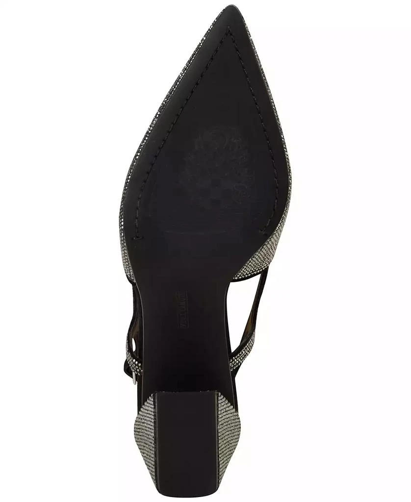 Vince Camuto Women's Sindreea Rhinestone Slingback Pumps 5