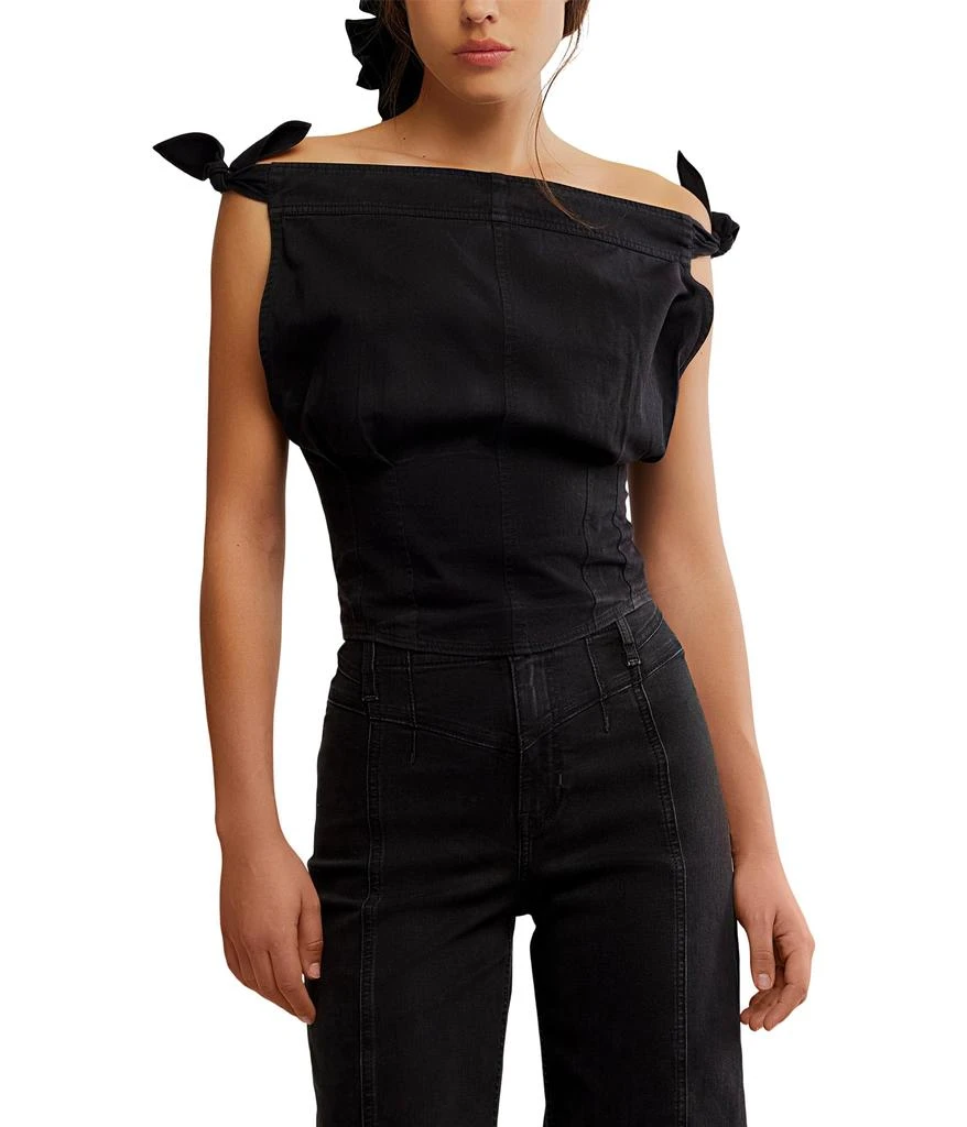 Free People Louie Indigo Top 1