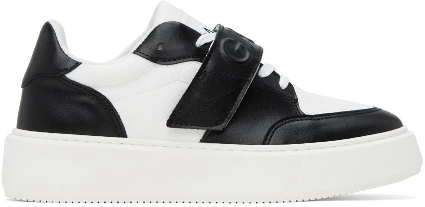 Ganni Black & White Sporty Sneakers 1