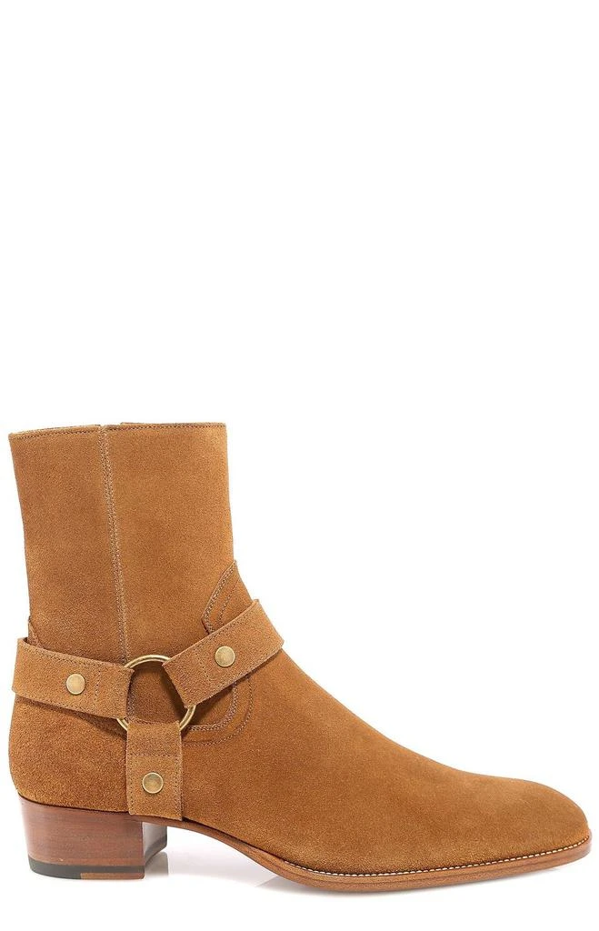 Yves Saint Laurent Saint Laurent Wyatt Harness Ankle Boots 1