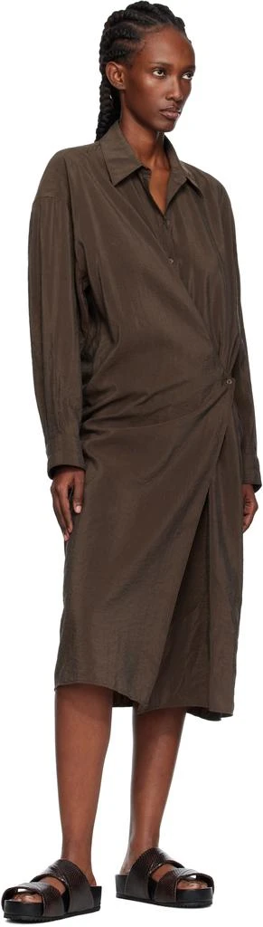 Dries Van Noten Brown Leather Sandals 5