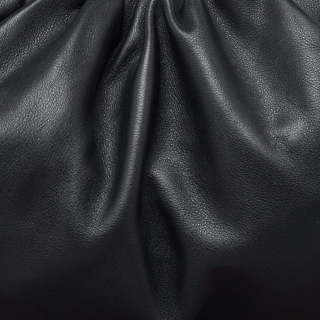 Bottega Veneta Bottega Veneta Black Leather The Pouch Clutch 5
