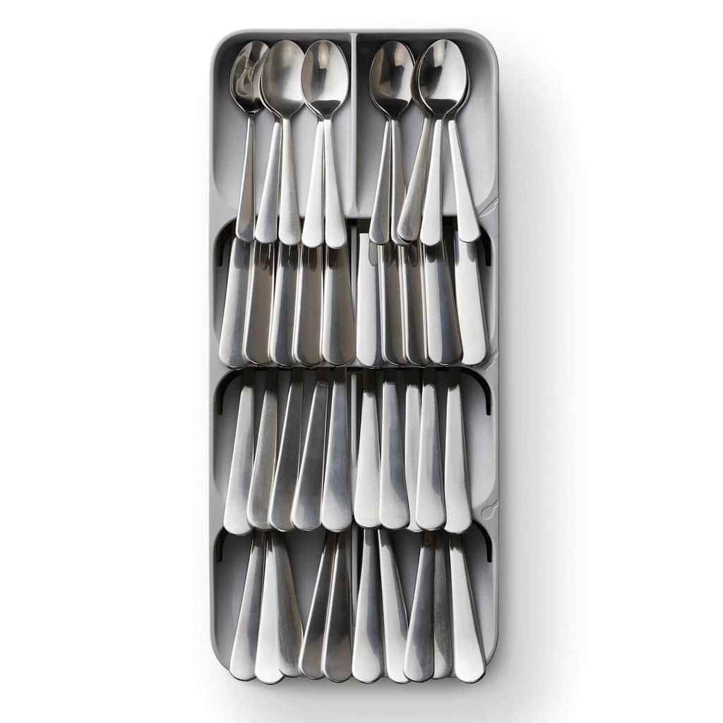 Joseph Joseph Joseph Joseph DrawerStore Large Compact Cutlery Organiser - Grey 5