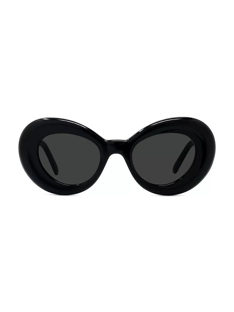 Loewe Curvy 47MM Oversized Oval Sunglasses 1