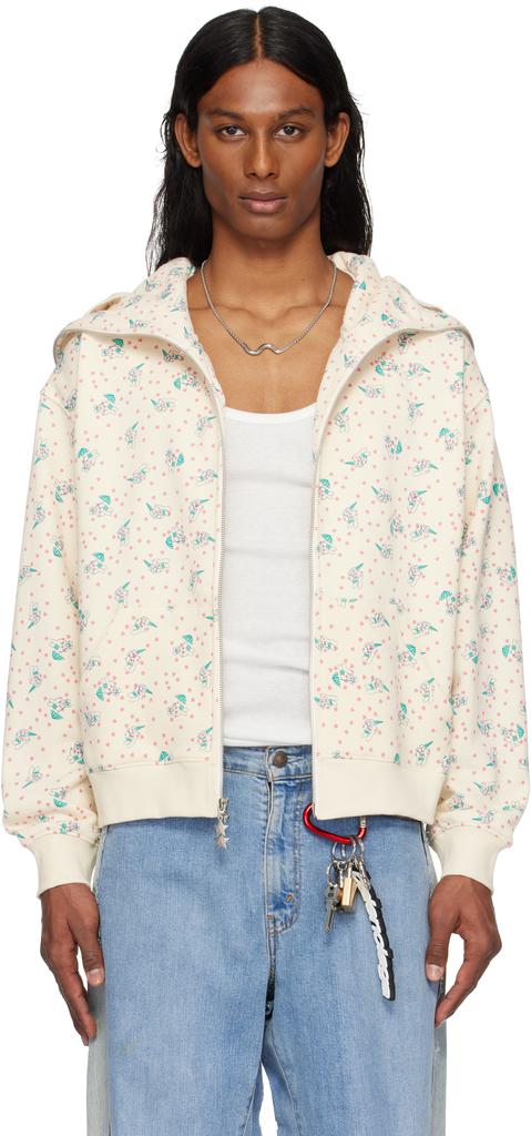 Ashley Williams Yellow Bunny Butterfly Hoodie