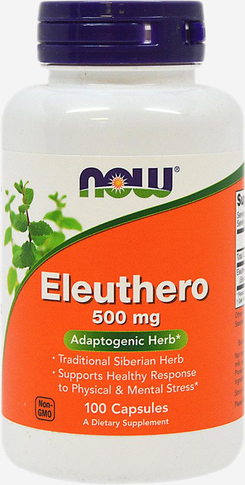 Now Foods Sleep & Relaxation: Eleuthero Root 500 mg