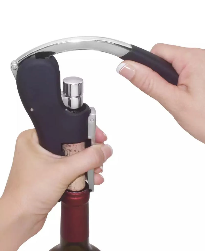Oggi Lever Action SS Corkscrew Wine Bottle Opener 3