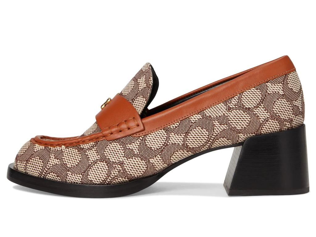 Coach Natalie Loafer In Signature Textile Jacquard 4