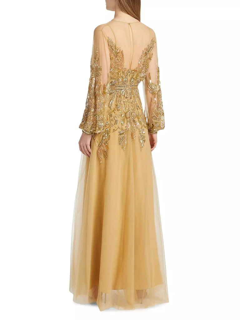 Zuhair Murad Embellished Tulle Gown 5