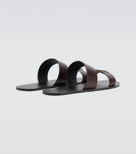 Yves Saint Laurent Babylone leather sandals 6