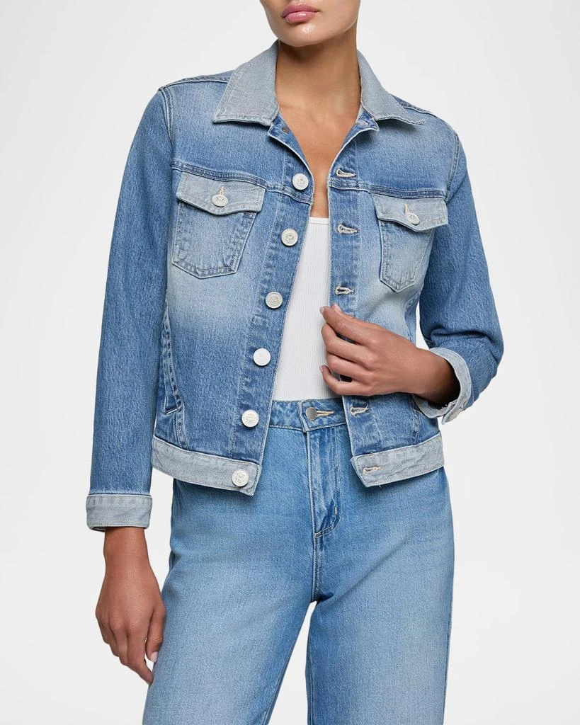 L
Agence Maven Slim Denim Jacket 4