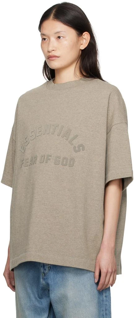 Essentials Gray Bonded T-Shirt 4