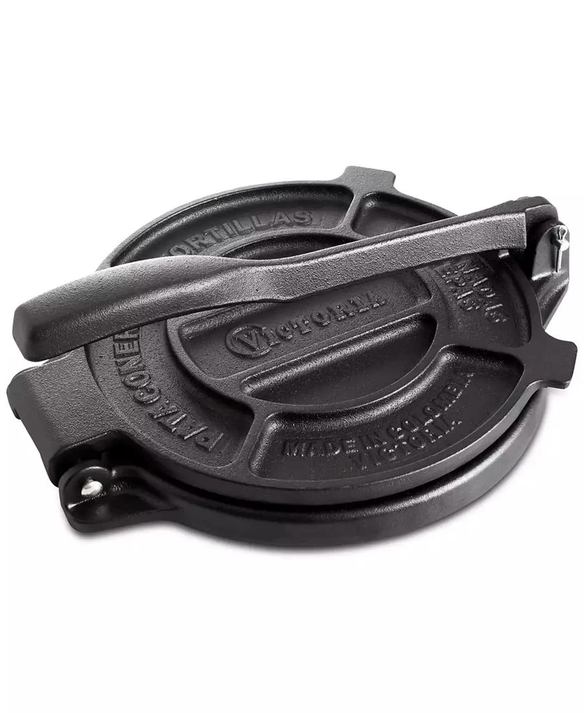 Victoria 8" Cast Iron Tortilla Press & Pataconera 1