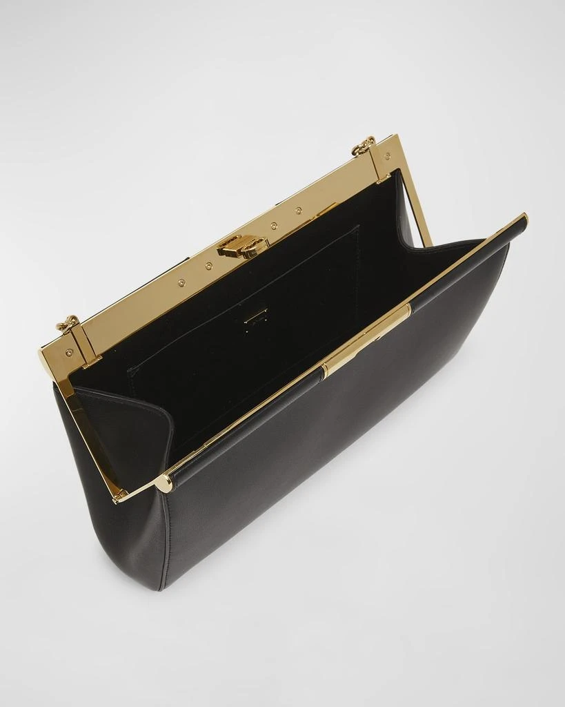Dolce & Gabbana Marlene Leather Clutch Bag 3