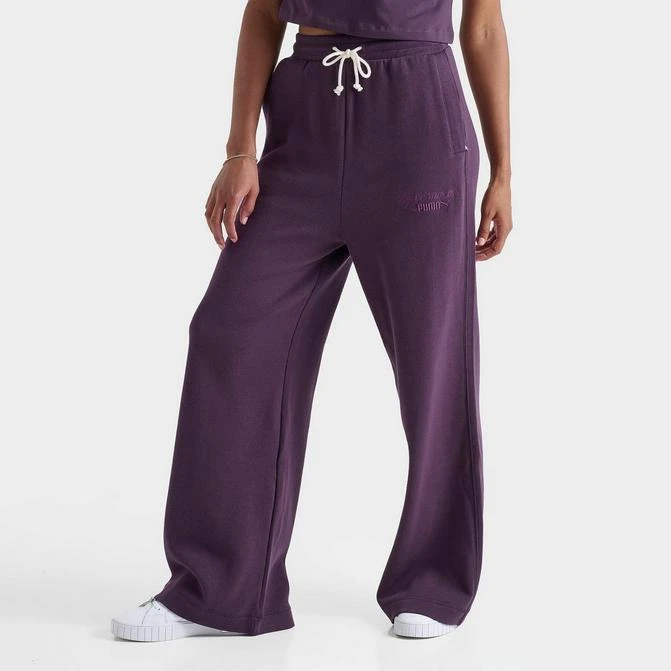 Puma Women's Puma Relaxed Knit Sweatpants 1