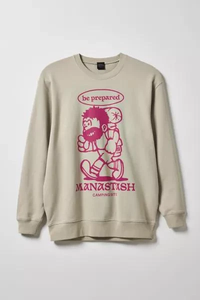 Manastash Manastash Be Prepared Graphic Crew Neck Sweatshirt 2