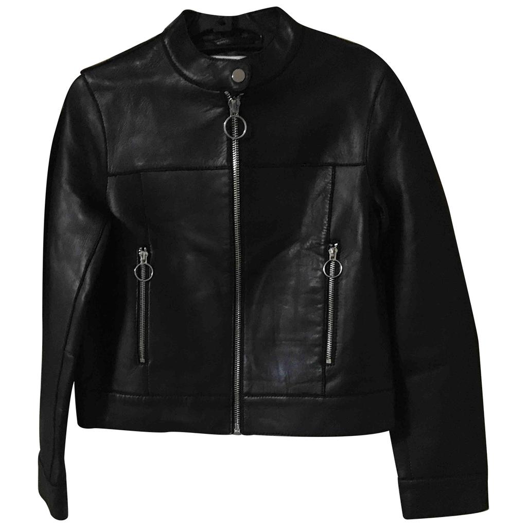 Claudie Pierlot Claudie Pierlot Fall Winter 2019 leather biker jacket