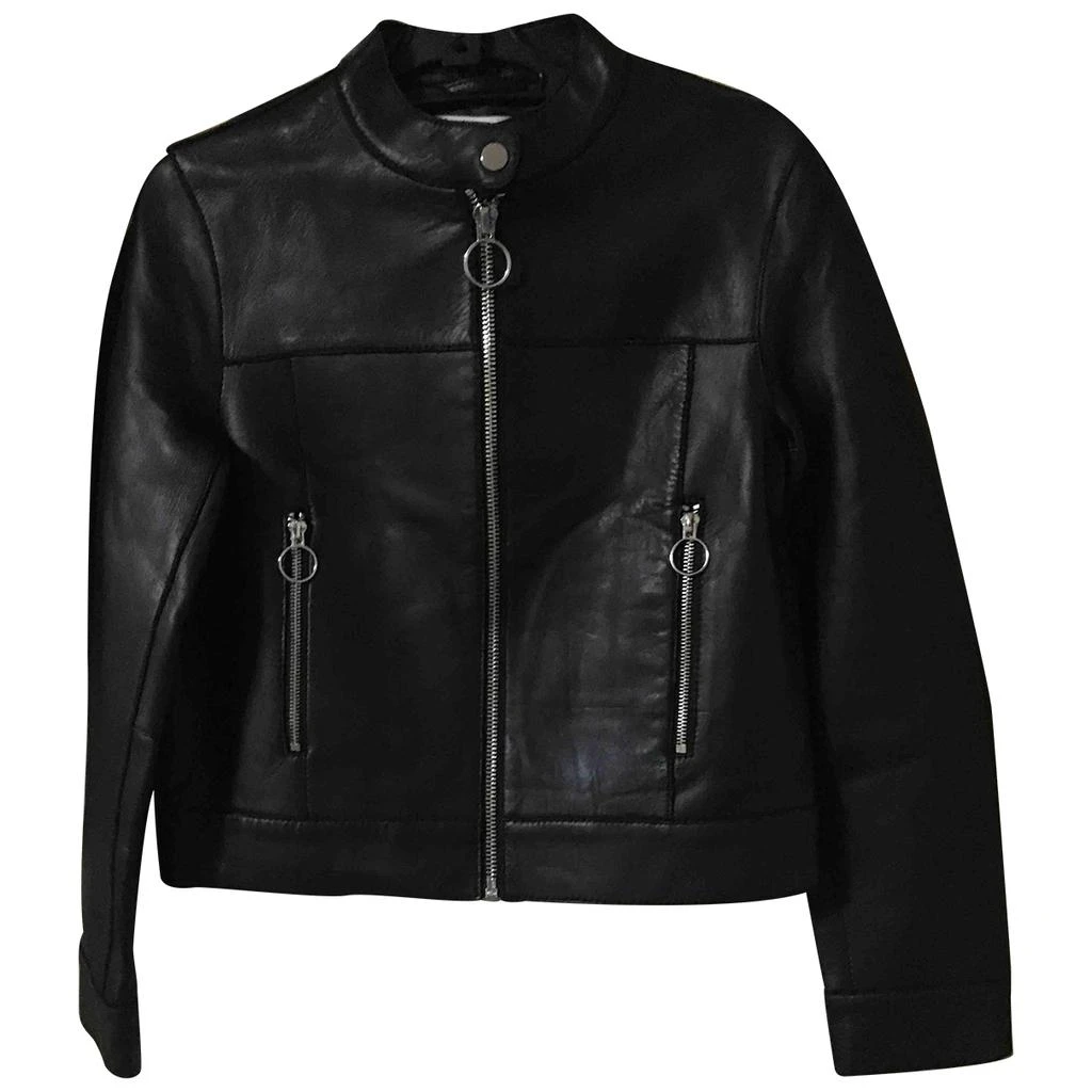 Claudie Pierlot Claudie Pierlot Fall Winter 2019 leather biker jacket 1