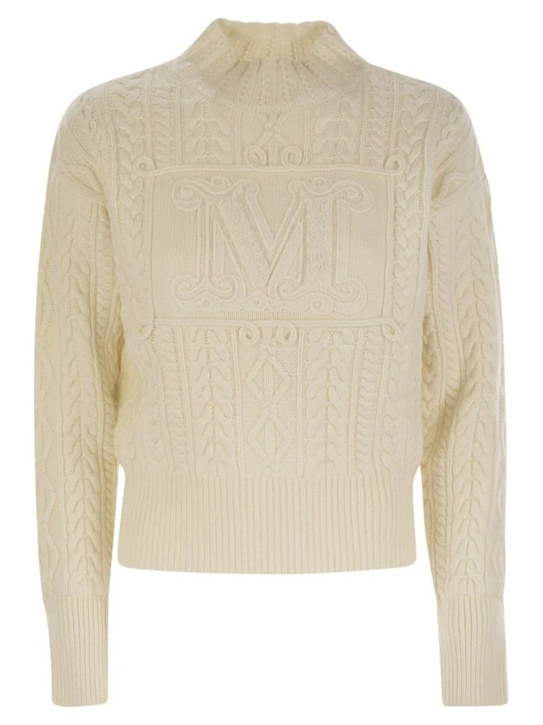 Max Mara Max Mara Miranda Crewneck Knitted Jumper from Cettire