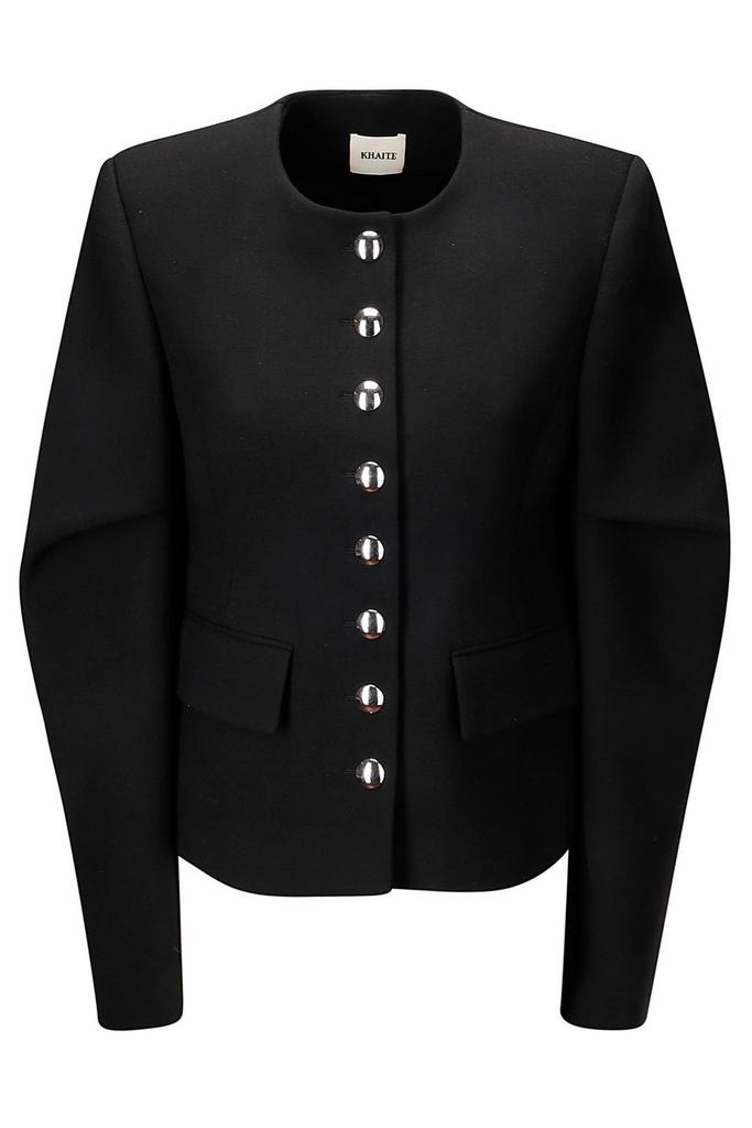 Khaite Black Reggie Jacket - Jackets - BeyondStyle