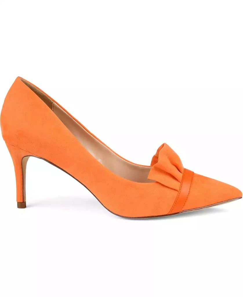 Journee Collection Women's Marek Ruffle Detail Dress Pumps 2