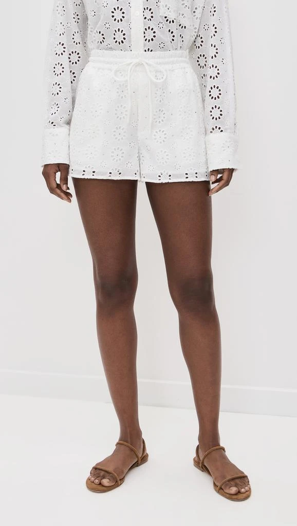 Le Superbe Eyelet Anglais Boxer Shorts 6