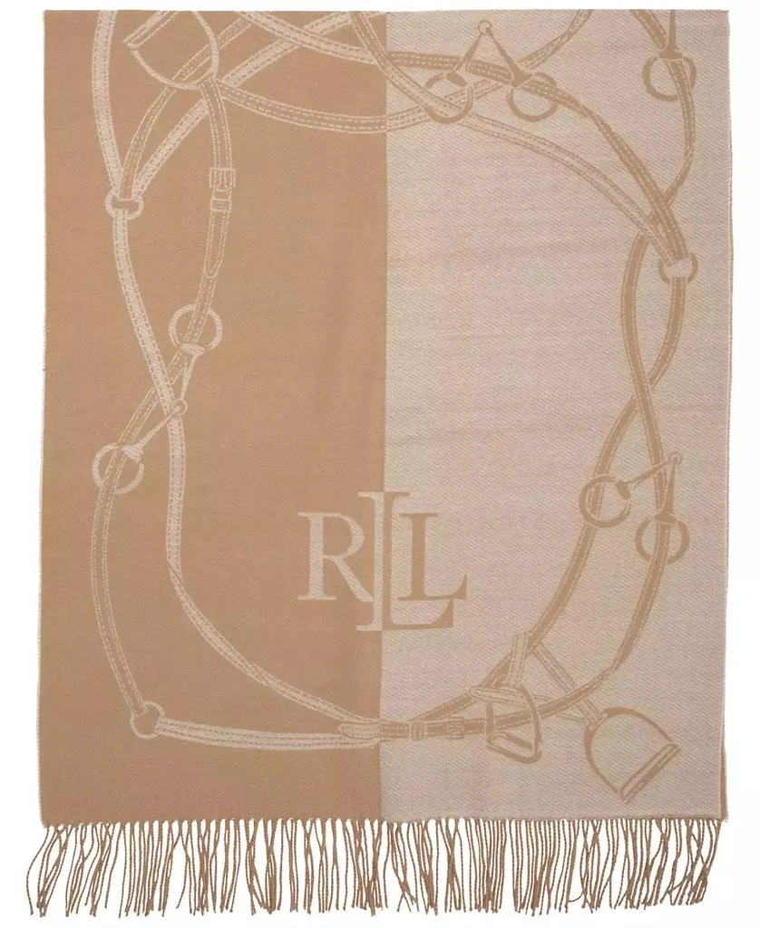 Ralph Lauren Iconic Equestrian Blanket Wrap 2