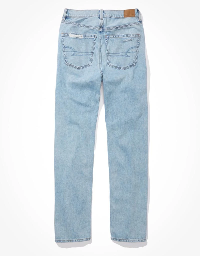American Eagle Outfitters AE Ripped Highest Waist Baggy Straight Jean 2