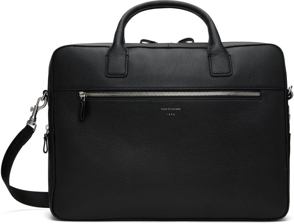 Tiger of Sweden Black Beckholmen Briefcase 1