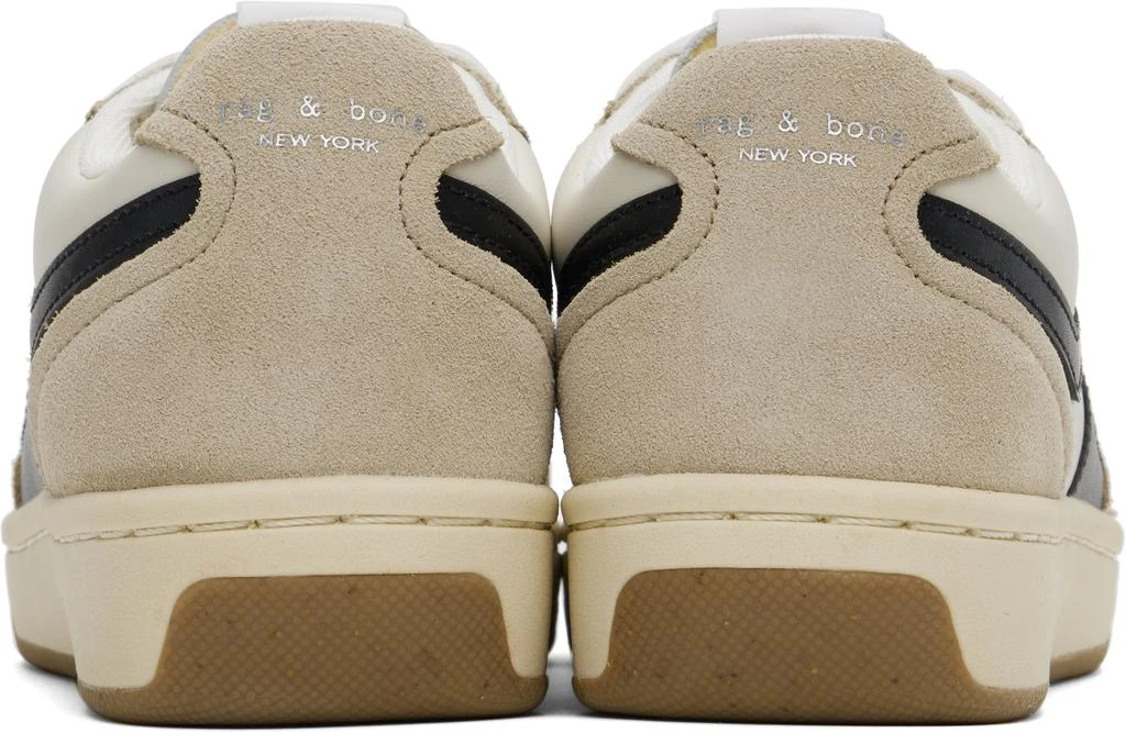 Rag & Bone Beige Retro Court Leather Sneakers 2