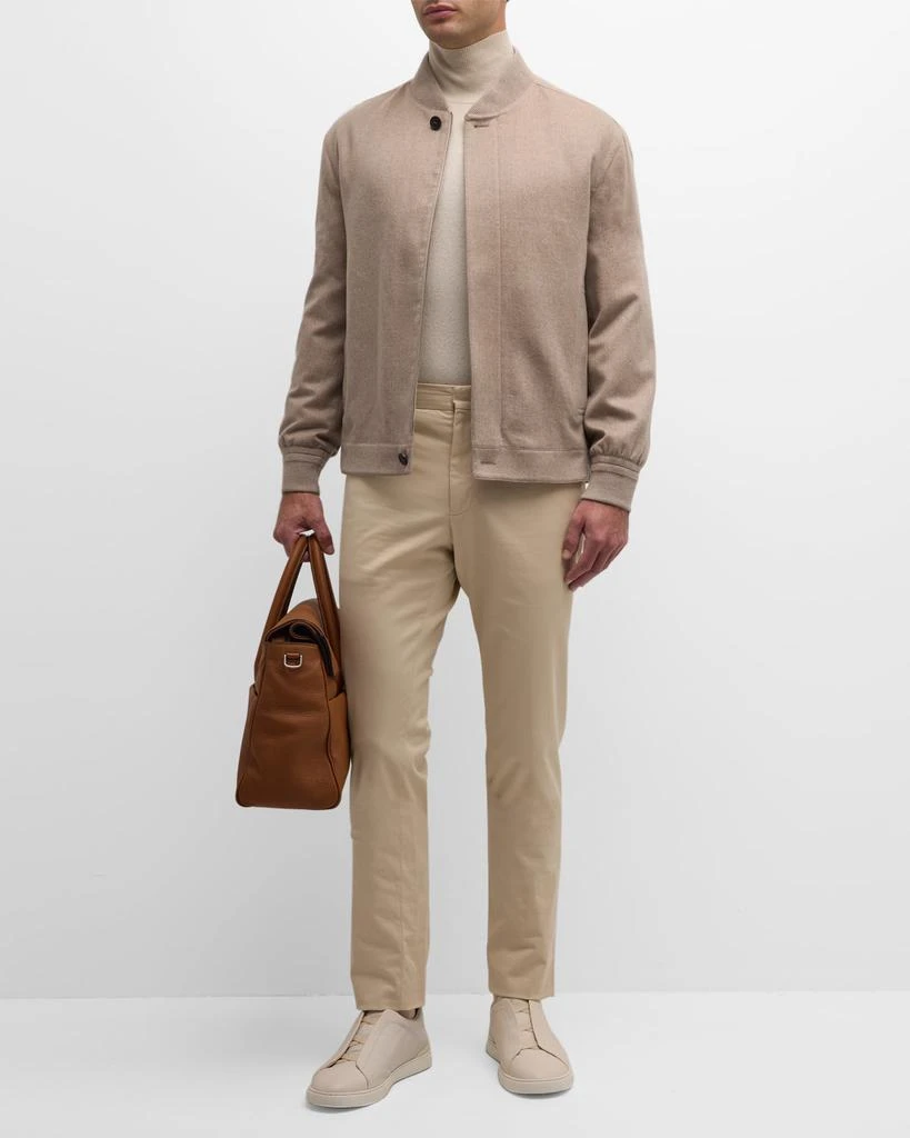 Zegna Men's Oasi Cashmere Elements Blouson Jacket 3