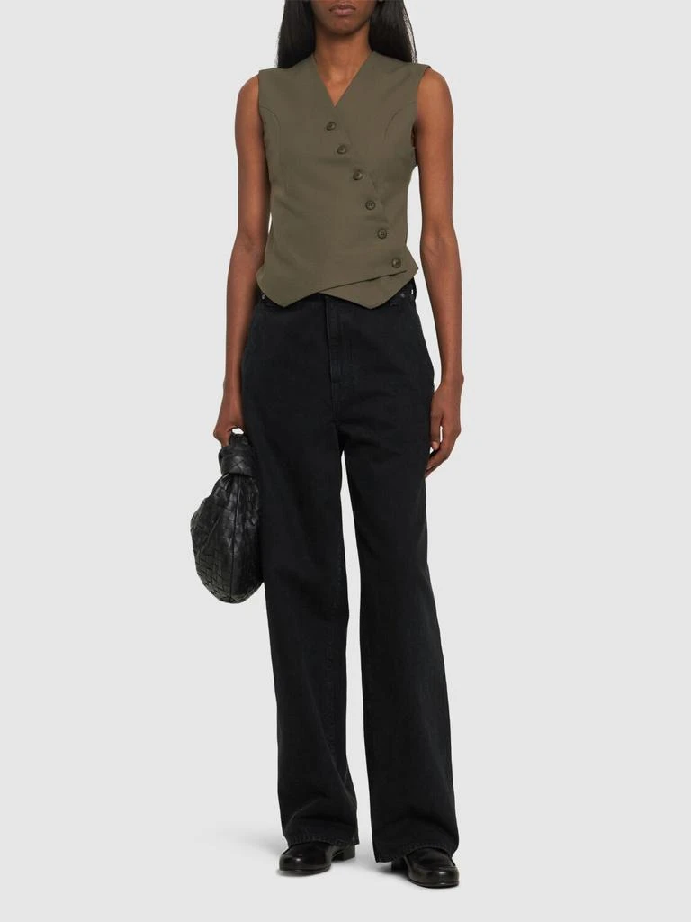 The Frankie Shop Maesa Cross Vest 1