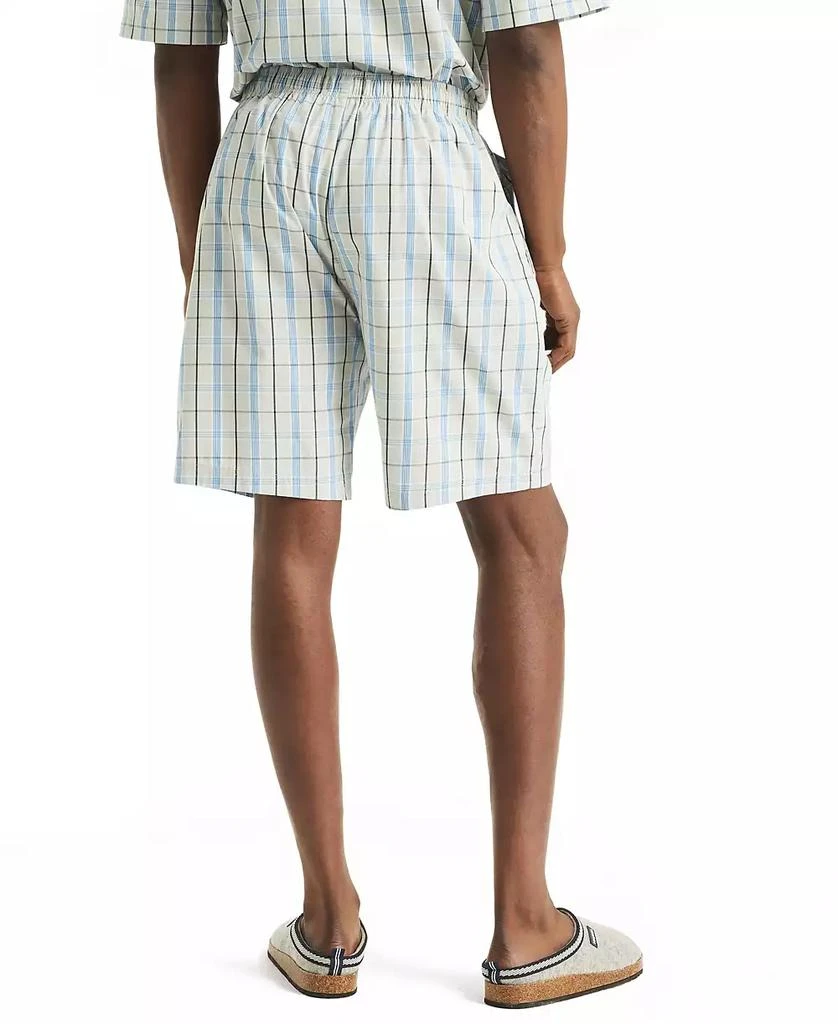 Nautica Men's Crafted Plaid Poplin Sleep Short 4