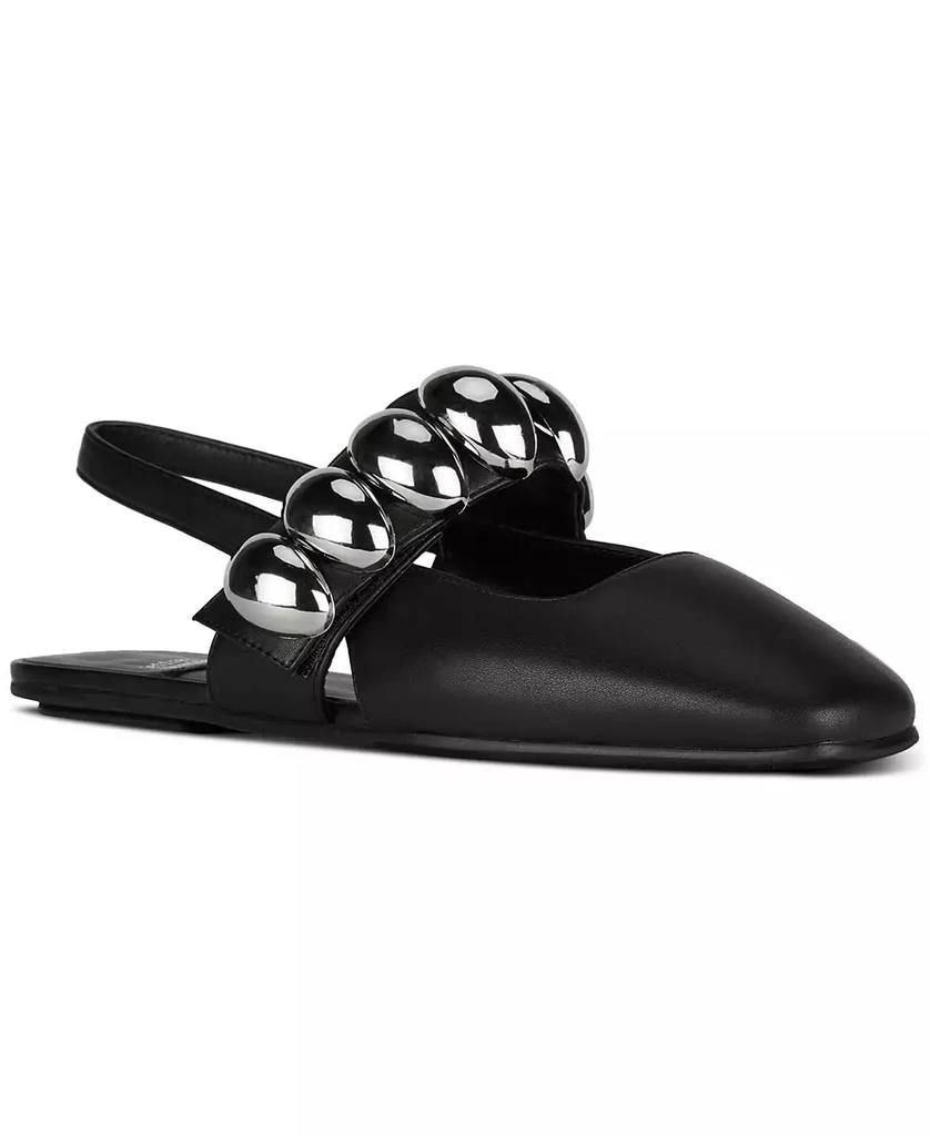Jeffrey Campbell Manon Dome-Studded Slingback Flats 1