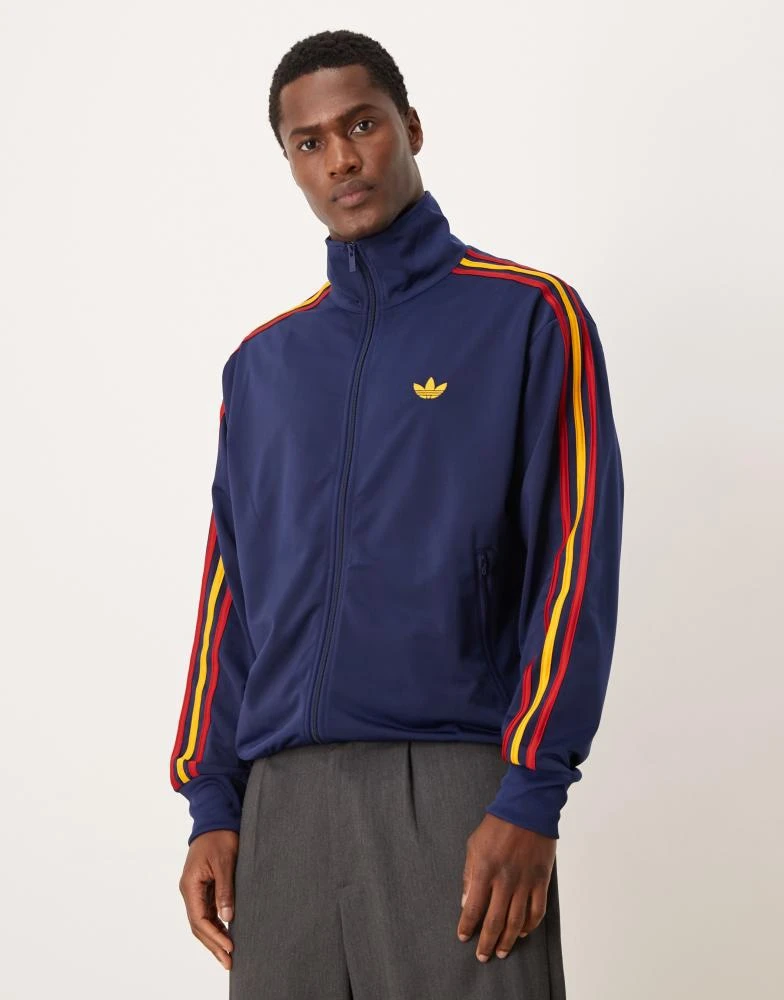 Adidas adidas Originals Firebird track top in yellow and black