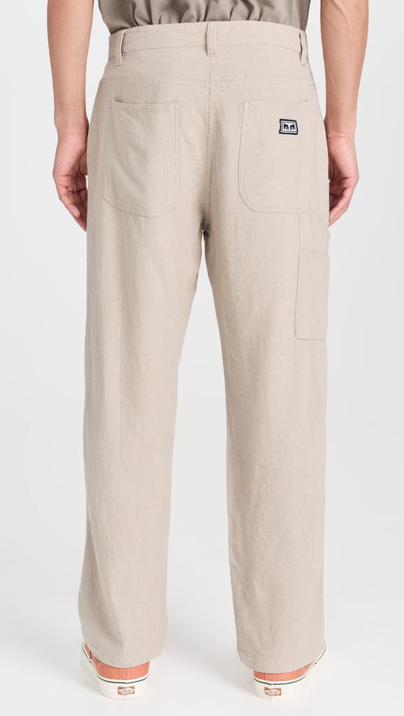 Obey Hardwork Linen Carpenter Pants