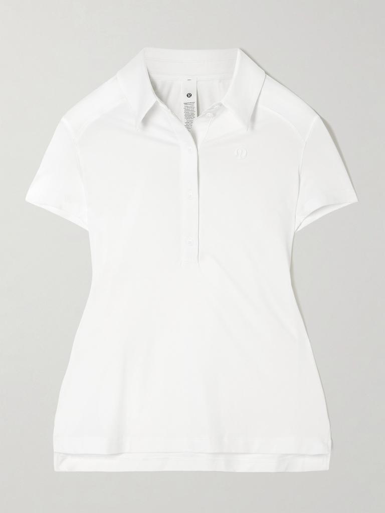 Lululemon Quick Dry Short Sleeve 弹力再生 Polo 衫  - US0