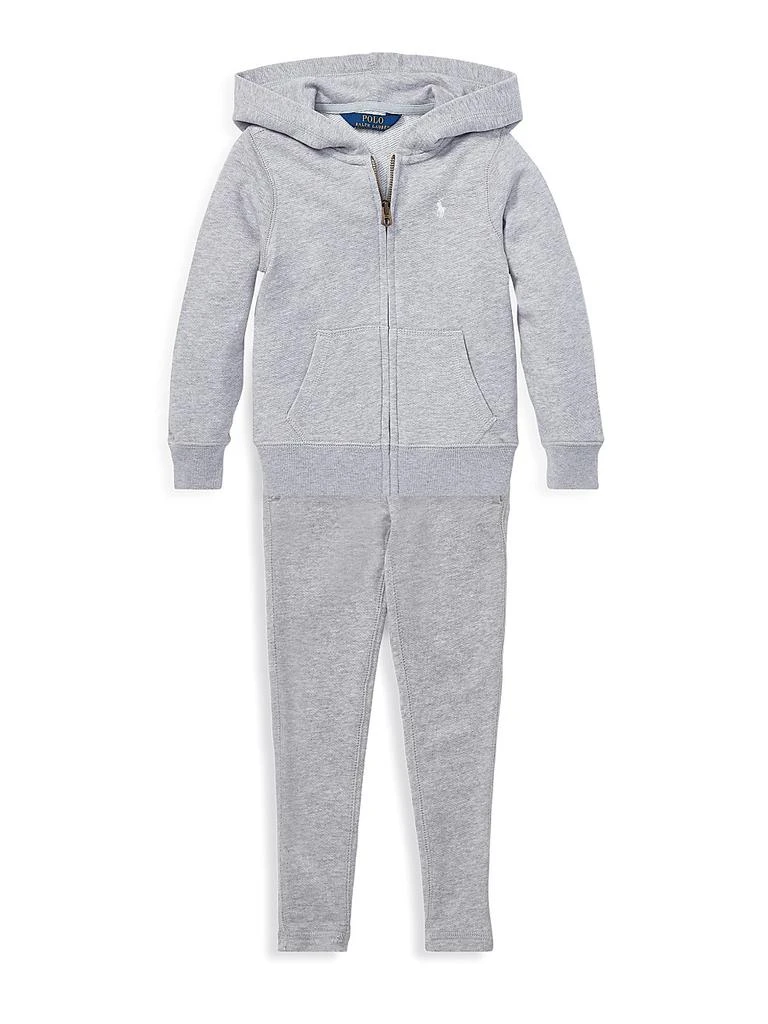 Ralph Lauren Little Girl
s French Terry Hoodie 2