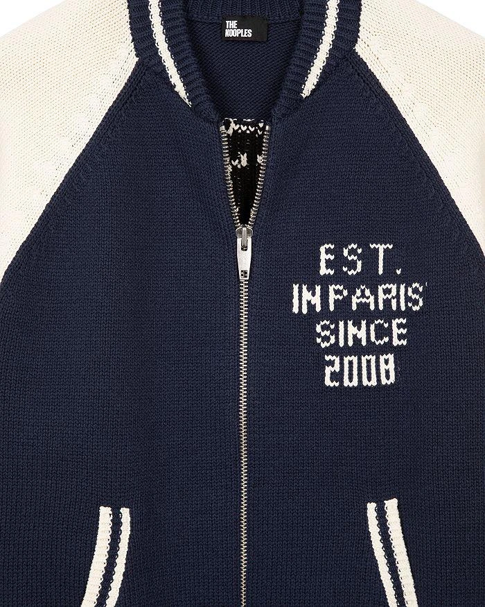 The Kooples Colorblocked Varsity Zip Cardigan 4