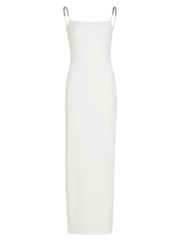 Brandon Maxwell Off-The-Shoulder Slip Gown 7