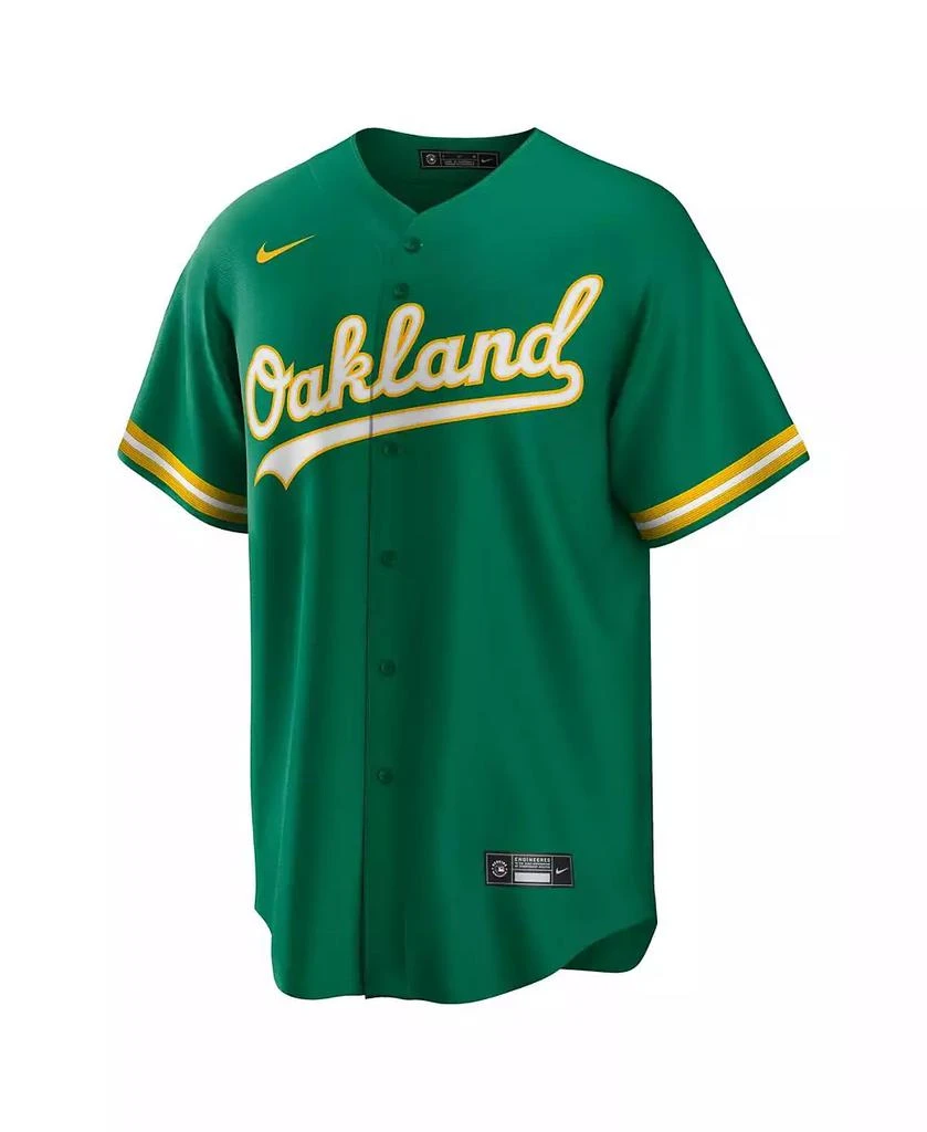 NIKE Men's Ryan Noda Kelly Green Oakland Athletics Alternate Replica Jersey 2
