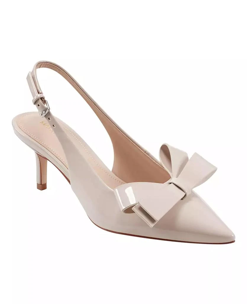 Marc Fisher Women's Allon Bow Slingback Pumps 1