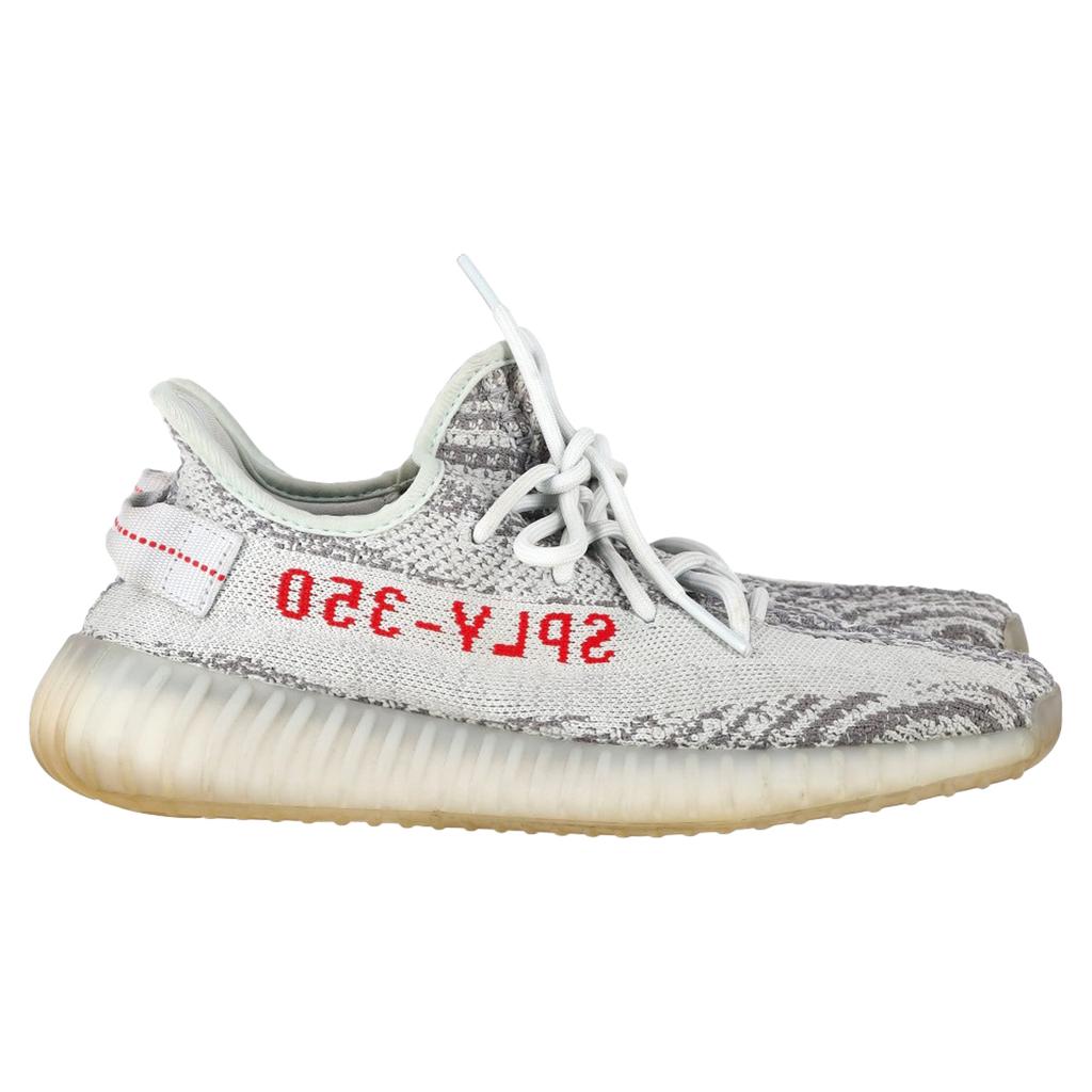 YEEZY Adidas x Yeezy Boost 350 V2 Sneakers in Blue Tint Cotton