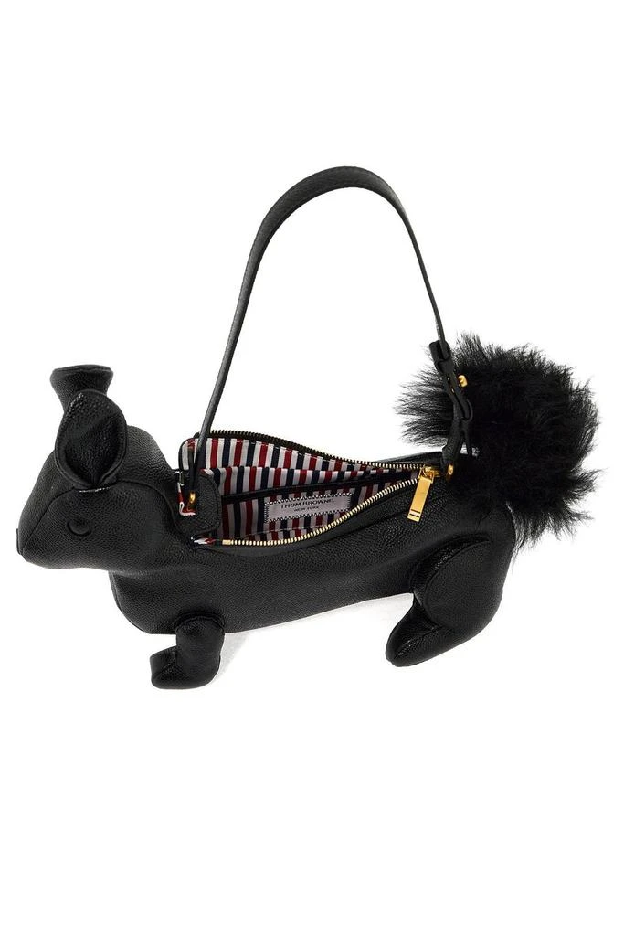 Thom Browne Thom Browne Squirrel-Motif Zipped Shoulder Bag 4