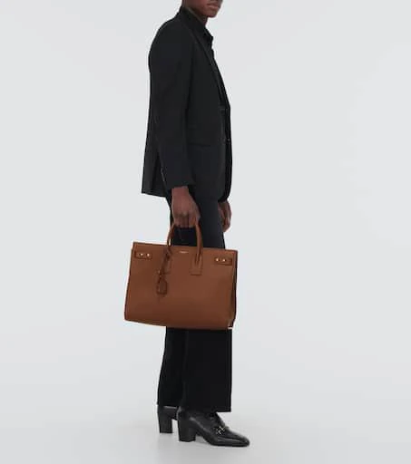 Yves Saint Laurent Sac De Jour Thin Large leather tote bag 7
