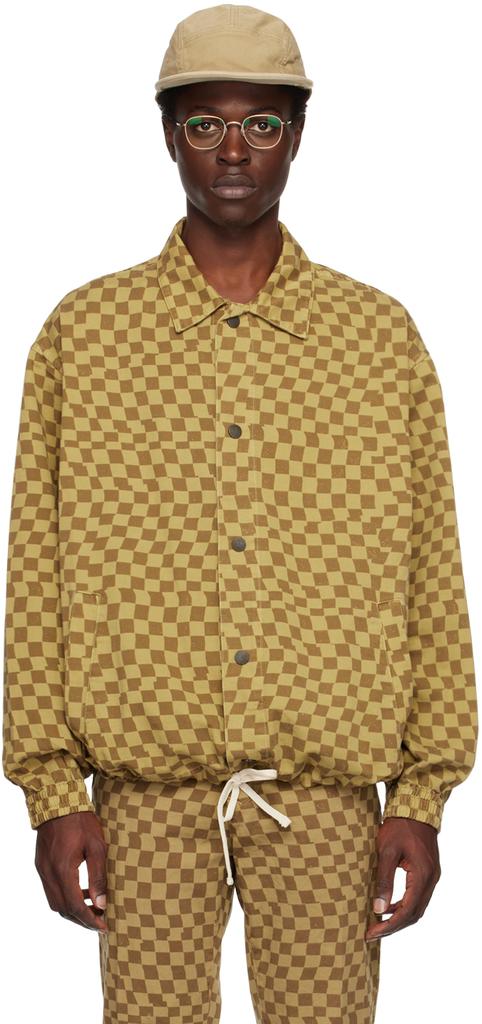 Facetasm Brown Check Jacket