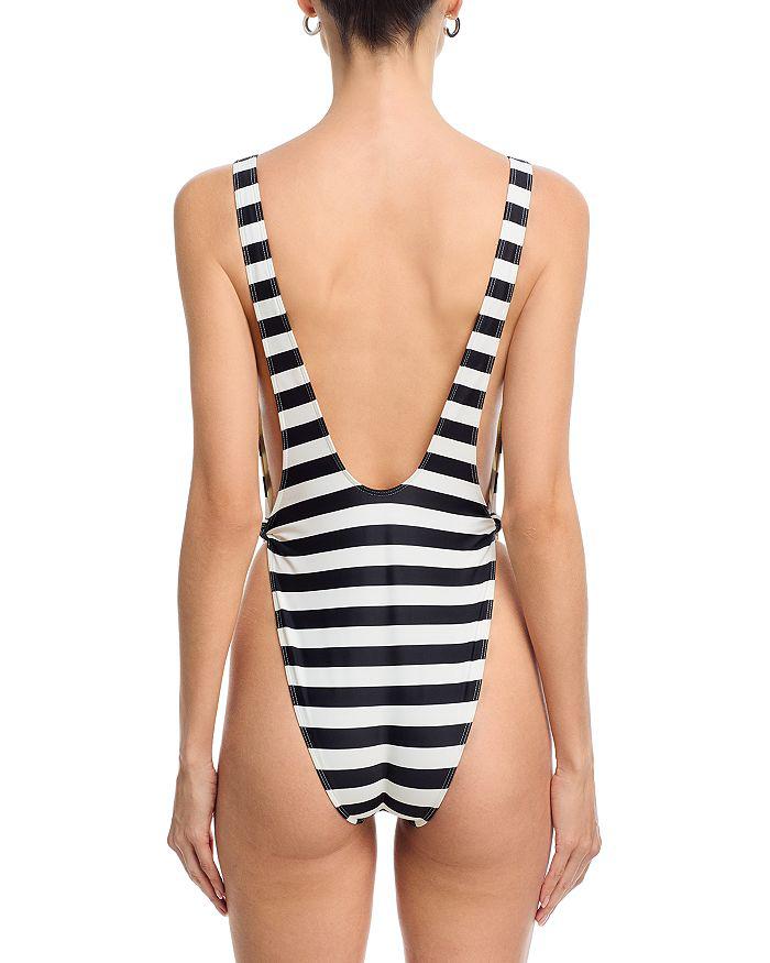 FRAME Ritz Stripe One Piece Swimsuit