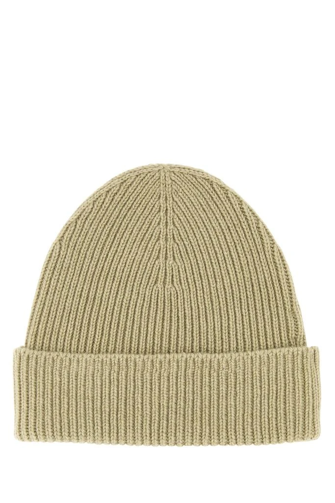 Burberry Khaki cashmere beanie hat 1